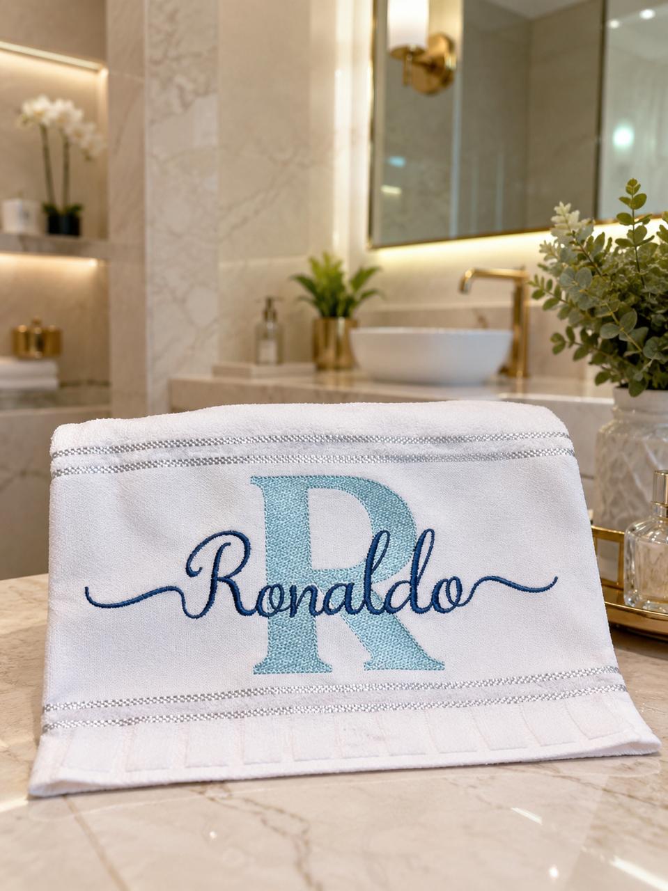 Toalha bordada Ronaldo